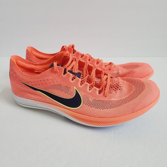 Nike ZoomX Dragonfly Track & Field Spikes Mango Men NEW Nike ZoomX Dragonfly Track Shoes WITH SPIKES CV0400-800 Size 12.5 Mango